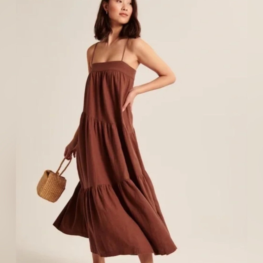 Abercrombie Tiered Maxi Dress